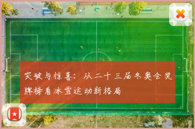 突破与惊喜：从二十三届冬奥会奖牌榜看冰雪运动新格局